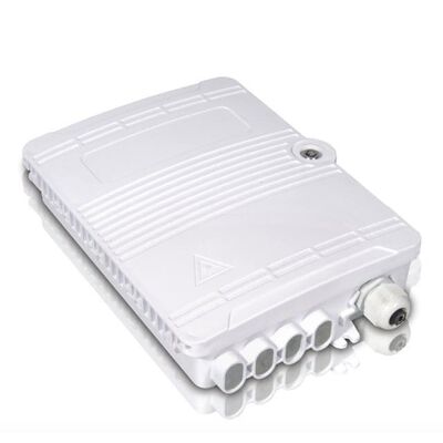 8Port Fiber Optic Terminal Box IP-66 Protection Level SM SC Wall Pole Mount