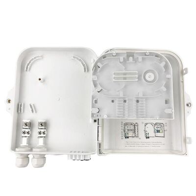 กล่องเทอร์มินัลไฟเบอร์ออปติก 8 พอร์ตในร่มกลางแจ้ง SC APC/UPC SM Simplex