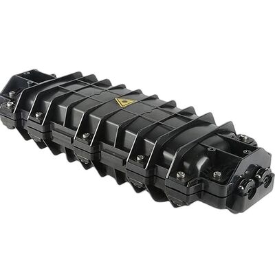 144 แกนปิดประกบกันสายเคเบิลใยแก้วนำแสงแนวนอน 2in 2out Inline Closure