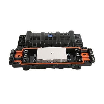 Inline Type 96Core Fiber Optical Splice Closure 4port Joint Enclosure 2in 2out