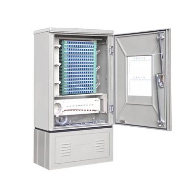 FTTH ตู้ตั้งพื้น SM / MM กล่องไฟเบอร์ออปติกติดผนังภายนอก