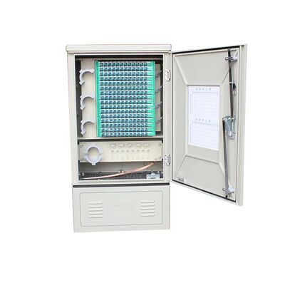 FTTH ตู้ตั้งพื้น SM / MM กล่องไฟเบอร์ออปติกติดผนังภายนอก