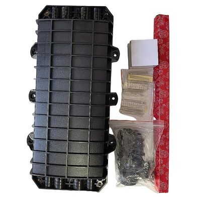 FOSC Fiber Optic Closure 4in 4out Optical Fiber Splice Enclosure
