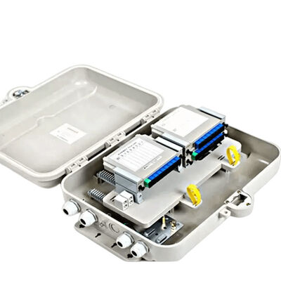 FTTH LGX 1x32 PLC กล่องแยกออปติกในร่ม / กลางแจ้ง APC / UPC