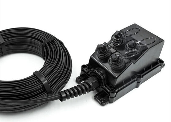 MST Fiber Optic Wall Mount Enclosures SST Drop Cables กล่องขั้วต่อ IP68