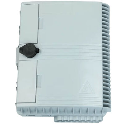ในร่ม / กลางแจ้ง 16 พอร์ต Splitter กล่องไฟเบอร์ออปติก FTTH Splitter