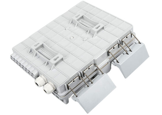 ในร่ม / กลางแจ้ง 16 พอร์ต Splitter กล่องไฟเบอร์ออปติก FTTH Splitter
