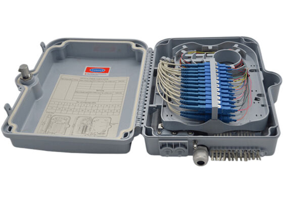 กล่องต่อสายไฟเบอร์ออปติก Simplex กล่องกระจายไฟเบอร์ออปติก OM3 / OM4