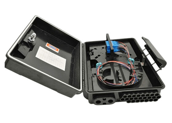 ตัวยึดไฟเบอร์ออปติก 24 พอร์ตติดผนัง / ตัวยึดเสา APC / UPC FTTB