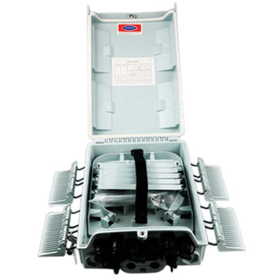 กล่องเทอร์มินัลใยแก้วนำแสง 120F เสริมอะแดปเตอร์ 1x8 ตัวแยกแสง IP65