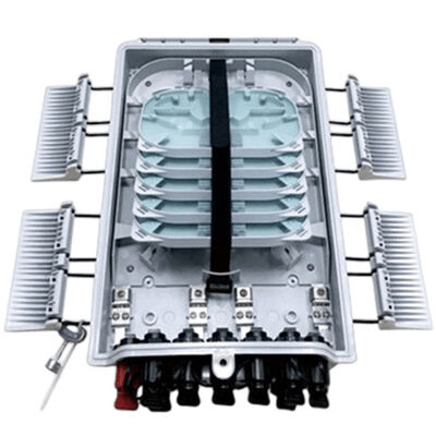 กล่องเทอร์มินัลใยแก้วนำแสง 120F เสริมอะแดปเตอร์ 1x8 ตัวแยกแสง IP65