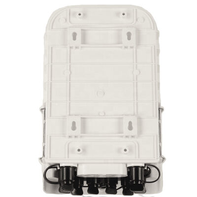 กล่องสิ้นสุดไฟเบอร์ ABS PLC 8 พอร์ต กล่องใส่ขั้วต่อออปติคัลสีเทา IP65