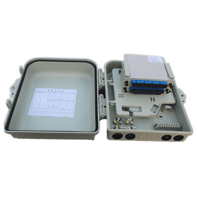 ในร่ม / กลางแจ้ง LGX PLC Splitter Fiber 1x16 กล่องแยกออปติก