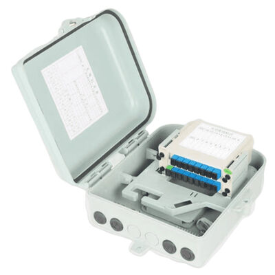 ในร่ม / กลางแจ้ง LGX PLC Splitter Fiber 1x16 กล่องแยกออปติก