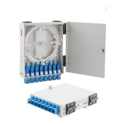 กล่องติดตั้งบนผนังขนาดเล็กแบบฝาพับ FTTD / FTTH กล่องเลิกจ้างออปติก DSL