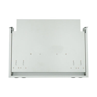 แผงแพทช์ไฟเบอร์ออปติก ODF สีขาวสไลด์ 1U 12 พอร์ตแผงแพทช์ Mount Rack