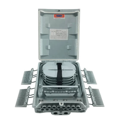 กล่องเทอร์มินัลไฟเบอร์ออปติก 120F ติดผนัง 16 พอร์ตแขวนทางอากาศ