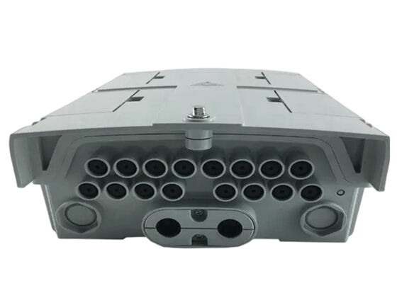 กล่องเทอร์มินัลไฟเบอร์ออปติก 120F ติดผนัง 16 พอร์ตแขวนทางอากาศ