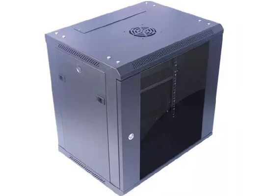 ตู้แร็คแบบติดผนัง IP20 PDU 15U อุปกรณ์ชั้นวางเซิร์ฟเวอร์