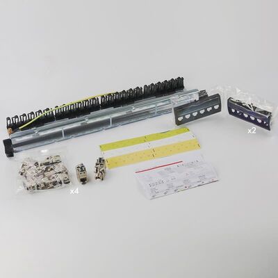 แผงแพทช์เครือข่าย UTP รวมแผงแพทช์พอร์ต RJ45 1U 24
