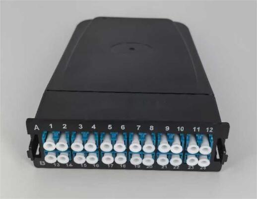 24 คอร์ MPO-LC MTP-LC SM OM3 OM4 Om5 แคสเซ็ตพลาสติก