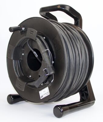 SMPTE ไฮบริด FUW PUW Cable Outdoor Compatible Lemo Fiber Smtpe กล้องเคเบิลสําหรับงาน กล้องรีล การออกอากาศ กล้องเคเบิล Tourelles