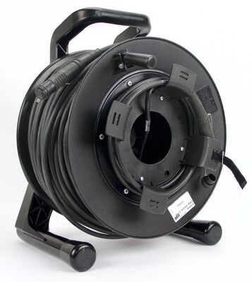 SMPTE ไฮบริด FUW PUW Cable Outdoor Compatible Lemo Fiber Smtpe กล้องเคเบิลสําหรับงาน กล้องรีล การออกอากาศ กล้องเคเบิล Tourelles
