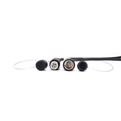 SMPTE ไฮบริด FUW PUW Cable Outdoor Compatible Lemo Fiber Smtpe กล้องเคเบิลสําหรับงาน กล้องรีล การออกอากาศ กล้องเคเบิล Tourelles