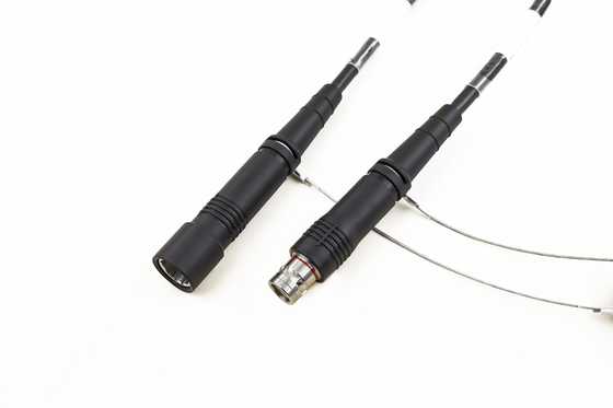SMPTE ไฮบริด FUW PUW Cable Outdoor Compatible Lemo Fiber Smtpe กล้องเคเบิลสําหรับงาน กล้องรีล การออกอากาศ กล้องเคเบิล Tourelles