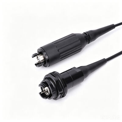 ม้วนสายไฟเบอร์ออปติกทางยุทธวิธี FTTA แบบขยายลำแสง ขั้วต่อ AARC HXB11 HXB13 HXB15 SM 2 4 6 8 เส้นใย ช่องสัญญาณ คอร์ 10-300M
