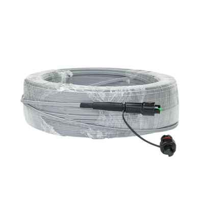 1F FastConnect Drop Cable,สายดรอปไฟเบอร์ออปติก SC/APC แบบต่อสำเร็จรูปสำหรับภายนอกอาคาร สายดรอป FTTH Pigtail