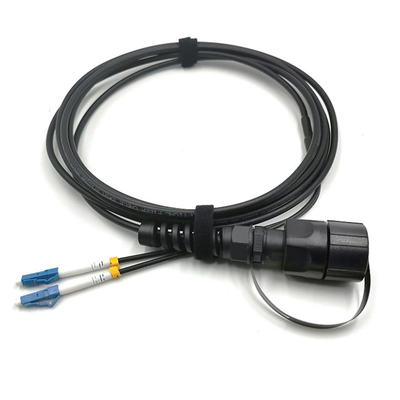 Ip68 FTTA ODVA LC ถึง DLC UPC APC 5.0 มม.